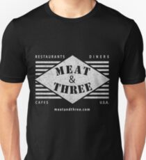 Fleisch-und-drei-Diamant-Form Unisex T-Shirt