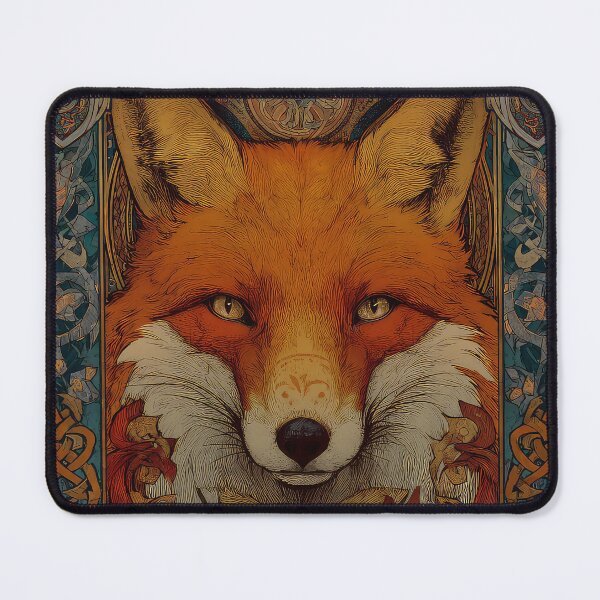 Item preview, Pagan Celtic Samhain Celtic Fox designed and sold by thewandswant.