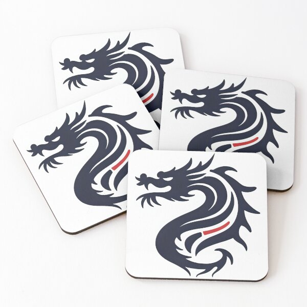 Item preview, Dragon Line Art – Power in Minimalist Strokes designed and sold by 0penvimark.