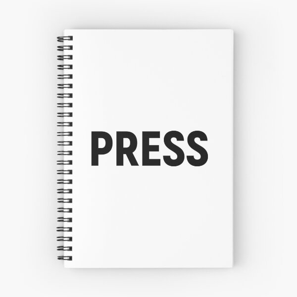 Item preview, Press - Job Title Text (Black) designed and sold by STUDIO-72.