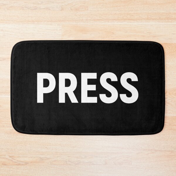 Item preview, Press - Job Title Text (White) designed and sold by STUDIO-72.