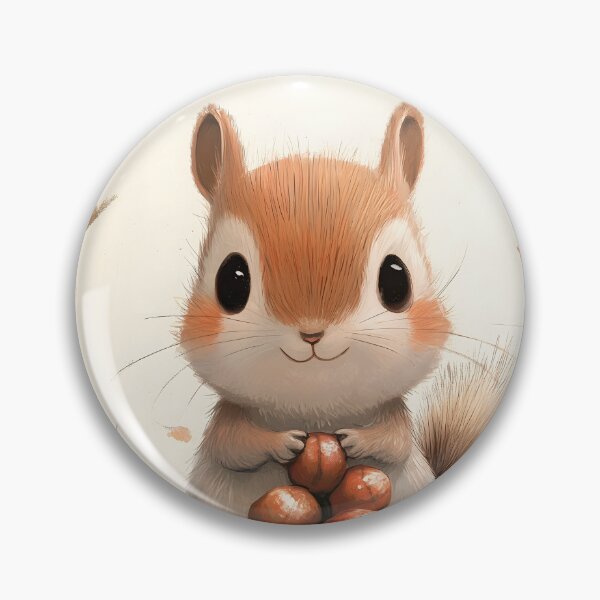 Item preview, Cute Chipmunk Gathering Acorns  designed and sold by Anicue.