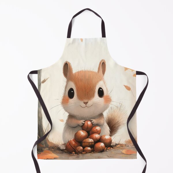 Item preview, Cute Chipmunk Gathering Acorns designed and sold by Anicue.