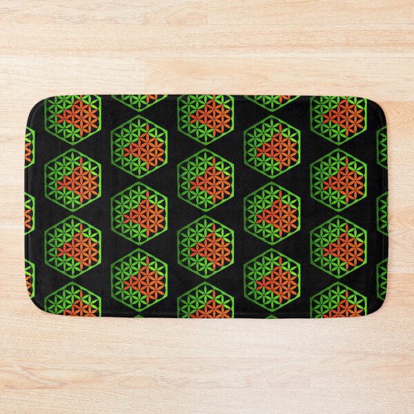 Item preview, Flower Of Life Handpainted on prints designed and sold by CosmicEye.
