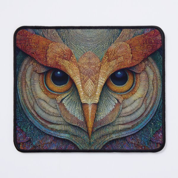 Item preview, Owl head Pagan Wicca designed and sold by thewandswant.