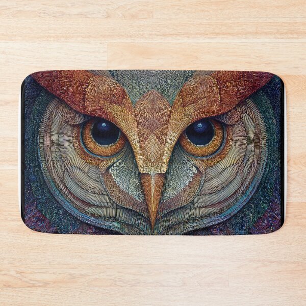 Item preview, Owl head Pagan Wicca designed and sold by thewandswant.