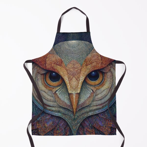 Item preview, Owl head Pagan Wicca designed and sold by thewandswant.
