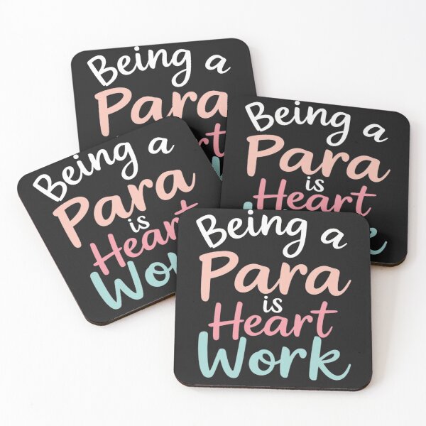 Item preview, Being a Para is Heart Work designed and sold by Sparkofart07.