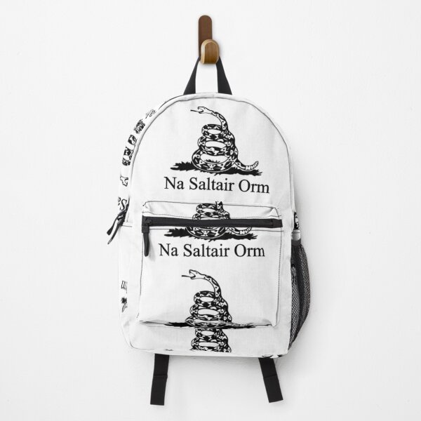 Item preview, White Scottish Gaelic Gadsden Flag (Bratach Gheal Gadsden 'na saltair orm') designed and sold by JonathanR1994.