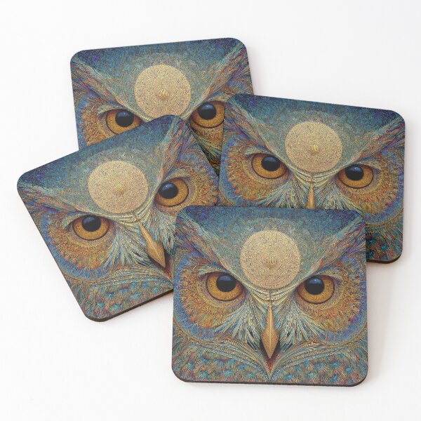 Item preview, Owl head Pagan Wicca designed and sold by thewandswant.
