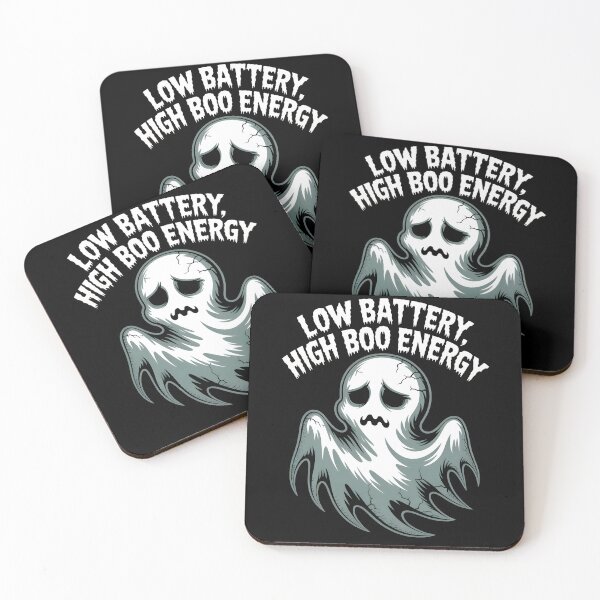 Item preview, Low Battery, High Boo Energy designed and sold by SignumShop.