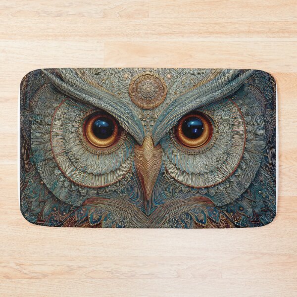 Item preview, Celtic Owl head, designed and sold by thewandswant.