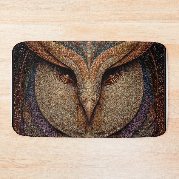 Item preview, Celtic Owl Head art  designed and sold by thewandswant.