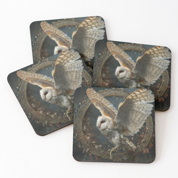 Item preview, Fantasy Barn owl designed and sold by thewandswant.