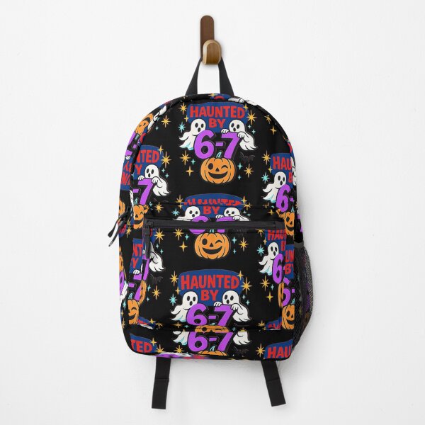 Item preview, Haunted by 6-7 Retro Halloween 67 Ghost Pumpkin  designed and sold by gear-posters.