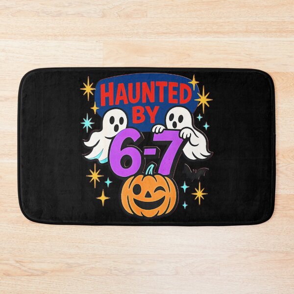 Item preview, Haunted by 6-7 Retro Halloween 67 Ghost Pumpkin  designed and sold by gear-posters.
