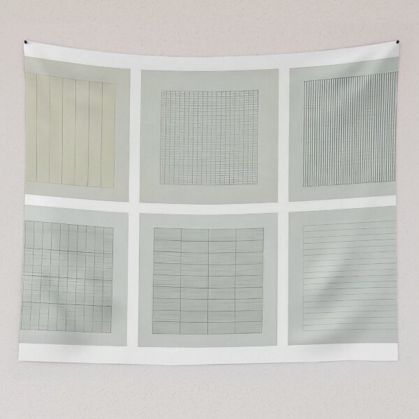 Item preview, Minimalist Grid Art - Inspired by Agnes Martin designed and sold by AleksandraArto.
