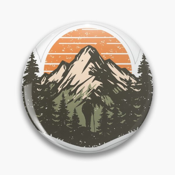 Item preview, hiking guy in snow forest designed and sold by zenwand.