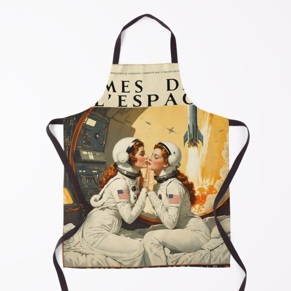 Item preview, Dames dans L'Espace 4 "Therefore, be mine"; AI Retro Aesthetic designed and sold by NickWhittleArt.