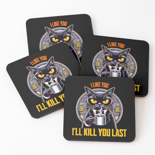 Item preview, I Like You, I’ll Kill You Last Cat designed and sold by dudelinart.