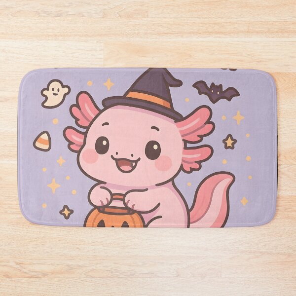 Item preview, Cutest Halloween Axolotl – Trick or Treat designed and sold by KMChronicles.