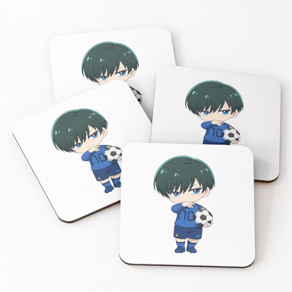 Item preview, Rin Itoshi Blue Lock Chibi Ace designed and sold by nighto-0W.