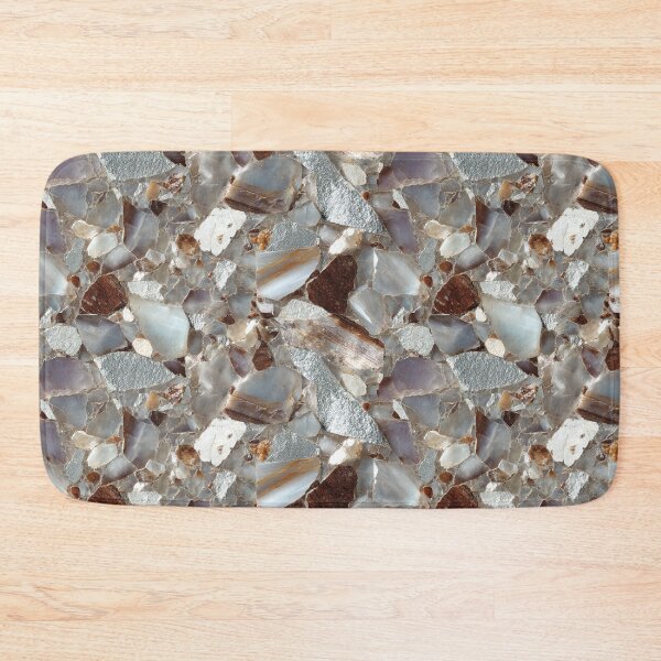 Item preview, quartzite sandstone lustrous shell mosaic designed and sold by EarthenEmbers.