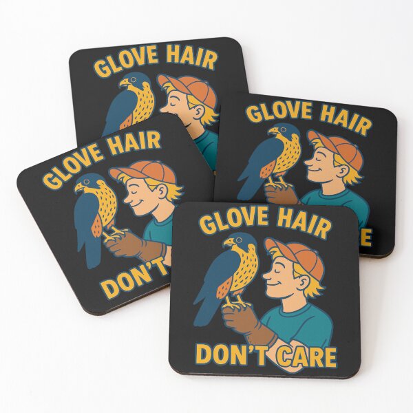 Item preview, Glove Hair Don't Care Falconry Birds Falcon designed and sold by LuminOrb.