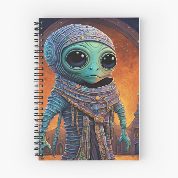 Item preview, Alien dressed as a Mummy for Halloween designed and sold by Colin Bentham.