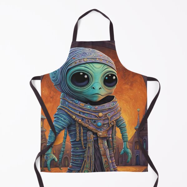 Item preview, Alien dressed as a Mummy for Halloween designed and sold by Colin Bentham.