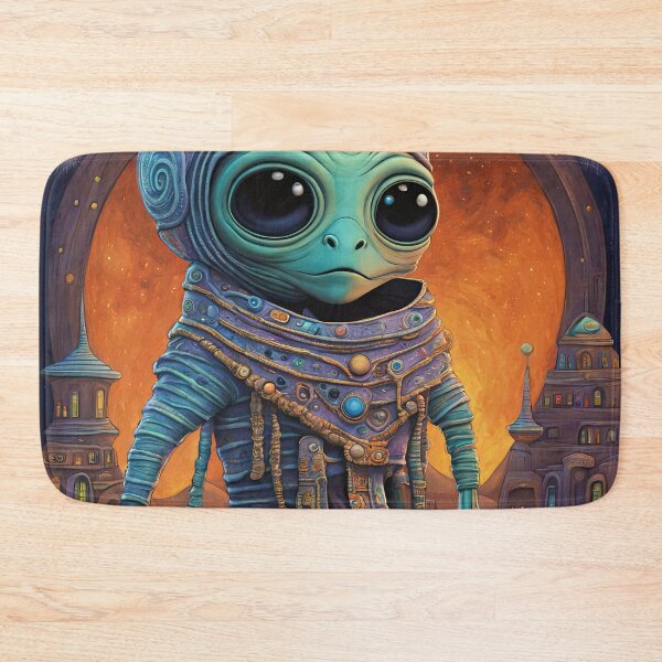 Item preview, Alien dressed as a Mummy for Halloween designed and sold by Colin Bentham.