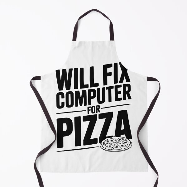 Item preview, Will Fix Computer For Pizza designed and sold by Frank Ring.
