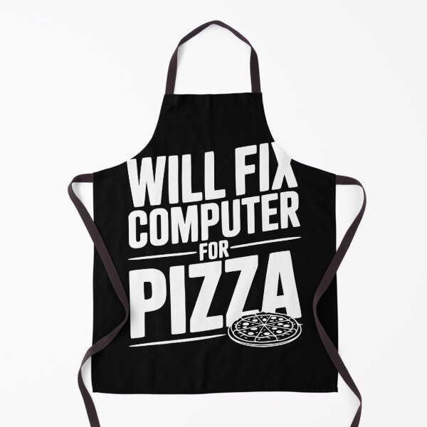 Item preview, Will Fix Computer For Pizza designed and sold by Frank Ring.