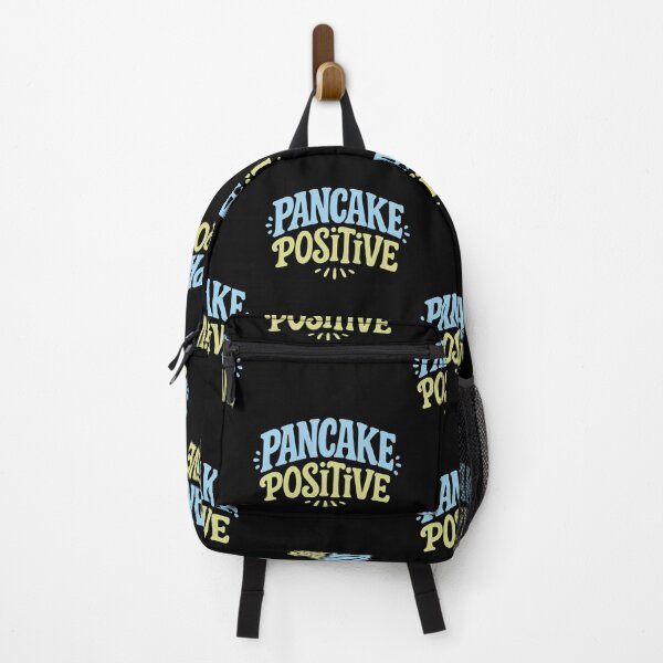 Item preview, Pancake Positive – Fun Uplifting Foodie Quote designed and sold by SnappyPNG.