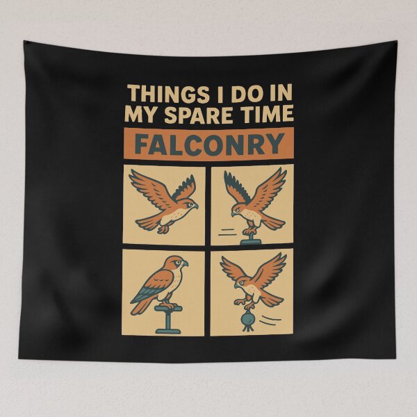 Item preview, Falconry Enthusiast falcon Design designed and sold by LuminOrb.