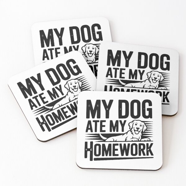 Item preview, My Dog Ate My Homework designed and sold by Frank Ring.