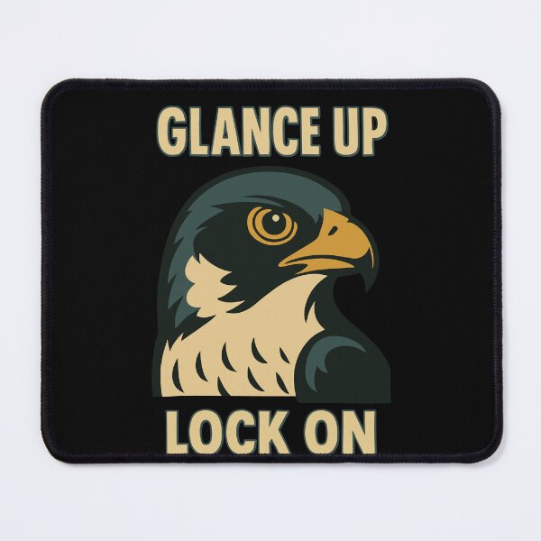 Item preview, Falcon Glance Up Lock On Falconry Birds Design designed and sold by LuminOrb.