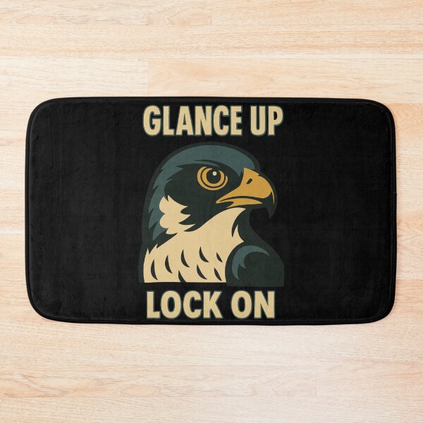 Item preview, Falcon Glance Up Lock On Falconry Birds Design designed and sold by LuminOrb.