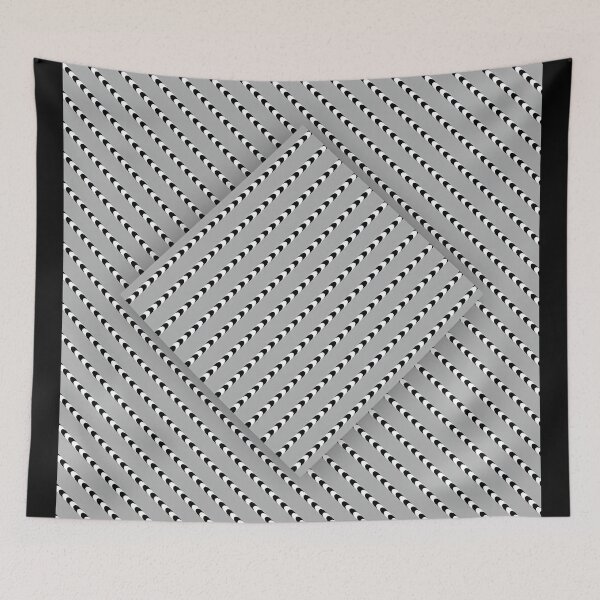 Item preview, Cafe Wall Illusion - Optical Illusion designed and sold by The Funky Sprunki.