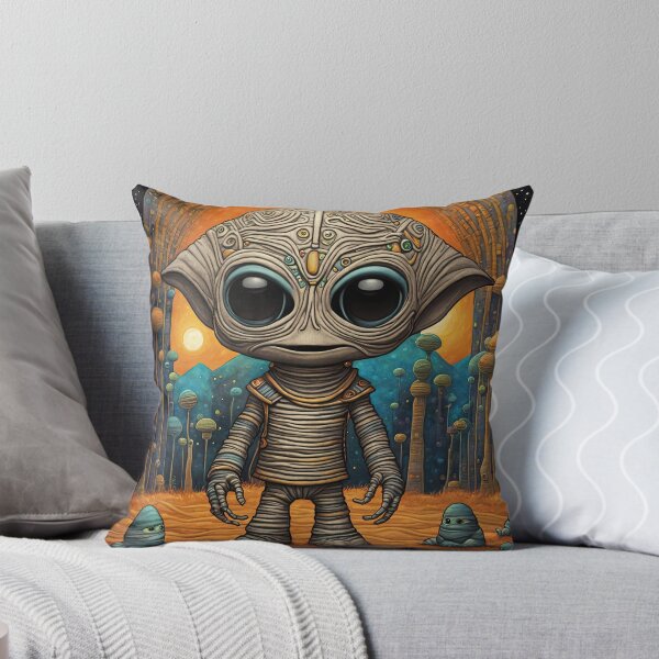Item preview, Alien dressed as a Mummy for Halloween designed and sold by Colin Bentham.