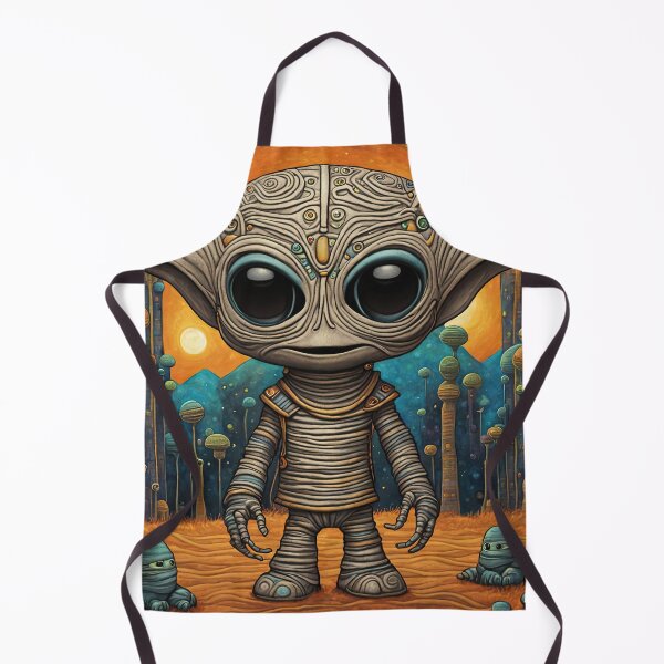 Item preview, Alien dressed as a Mummy for Halloween designed and sold by Colin Bentham.