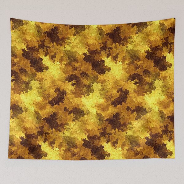 Item preview, Golden abstraction resembling an ancient, rusty treasure map. designed and sold by Piotrek0001.