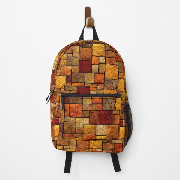 Item preview, A rustic pattern of stone blocks in warm colors. designed and sold by Piotrek0001.