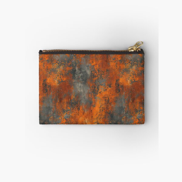 Item preview,  Intense orange rust covering a raw, distressed metal surface. designed and sold by Piotrek0001.