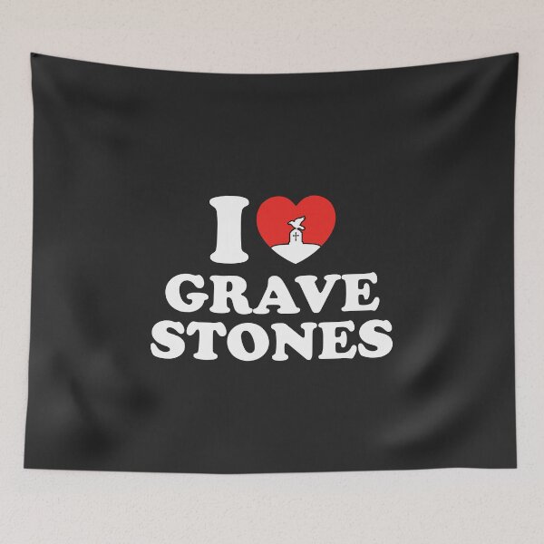 Item preview, I Love Grave Stones designed and sold by shitpostee.