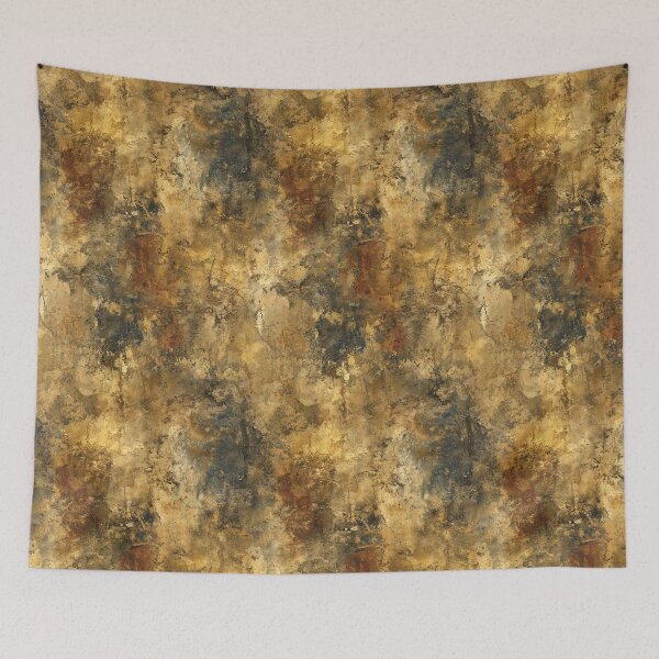 Item preview, Golden shiny dust settled on an old stone wall. designed and sold by Piotrek0001.