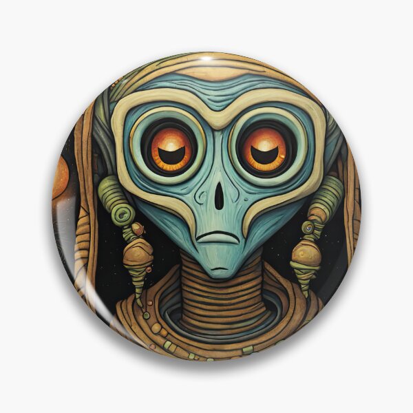 Item preview, Alien dressed as a Mummy for Halloween designed and sold by Colin Bentham.