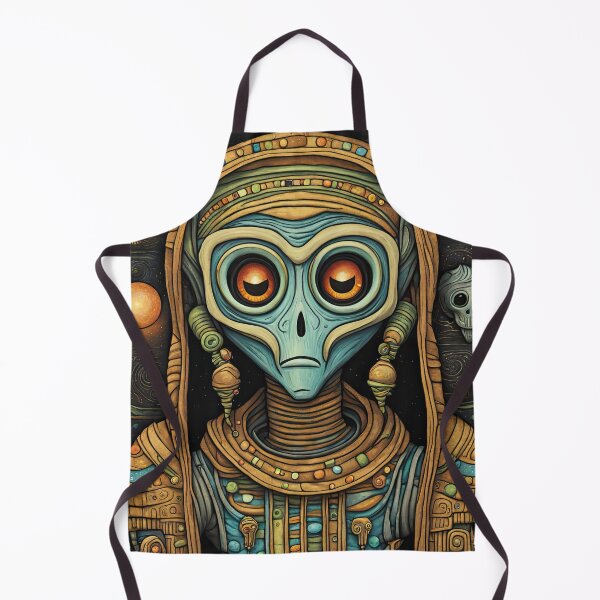 Item preview, Alien dressed as a Mummy for Halloween designed and sold by Colin Bentham.