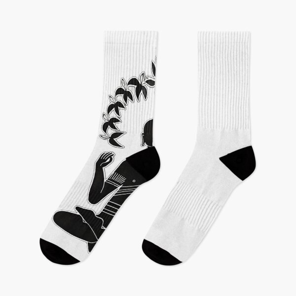 Item preview, Minimal Meditation Silhouette — White Line Art on Dark designed and sold by Pjotre7.