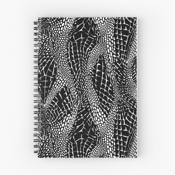 Item preview, Geometric Crocodile Skin Pattern – Abstract Art Deco Monochrome Design designed and sold by Windy-market.